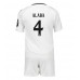 Maillot de foot Real Madrid David Alaba #4 Domicile vêtements enfant 2024-25 Manches Courtes (+ pantalon court)